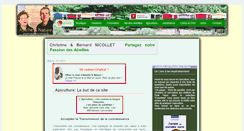 Desktop Screenshot of abeille-et-nature.com
