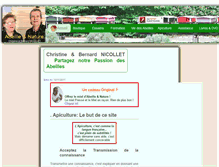 Tablet Screenshot of abeille-et-nature.com